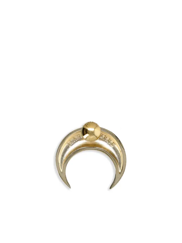 Marine Serre Moon ピアス | ゴールドトーン | FARFETCH JP
