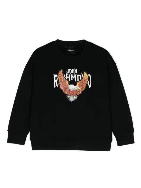 John Richmond Junior logo-print sweatshirt 