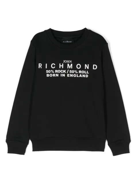 John Richmond Junior logo-print sweatshirt