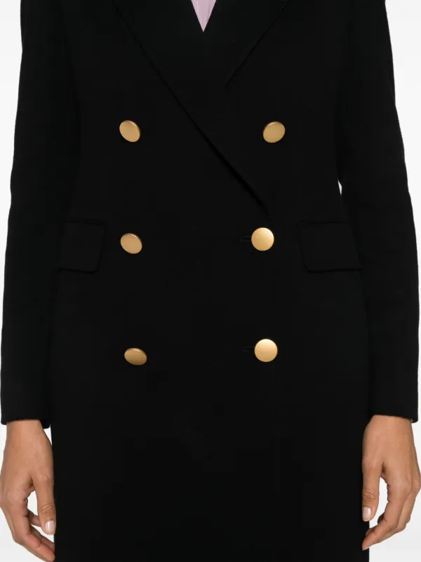 Tagliatore Meryl Coat | Black | FARFETCH