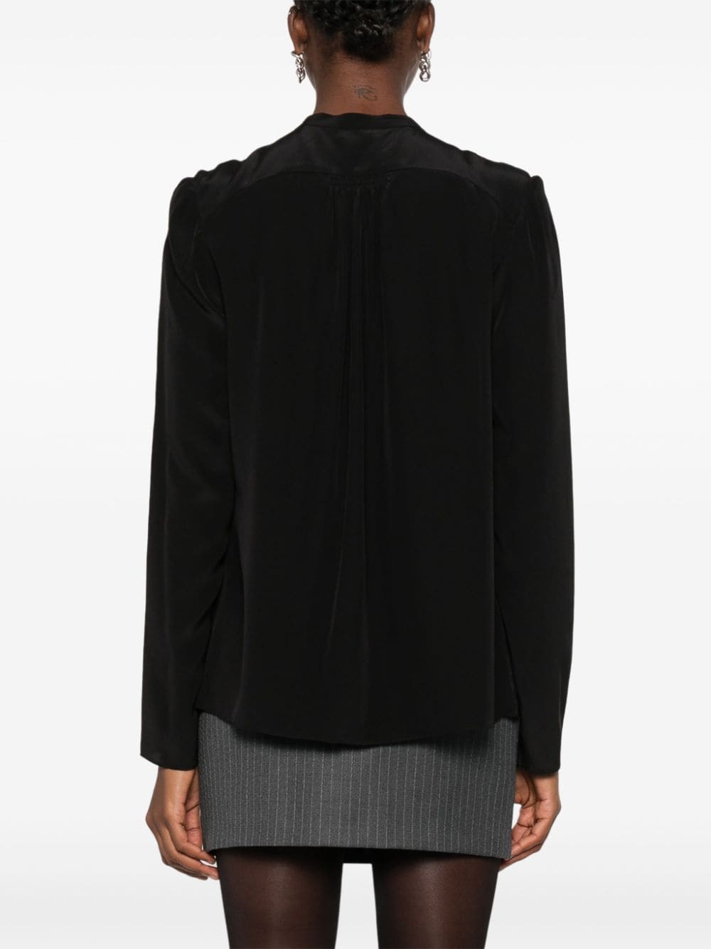 Shop Isabel Marant Utah Blouse In Black