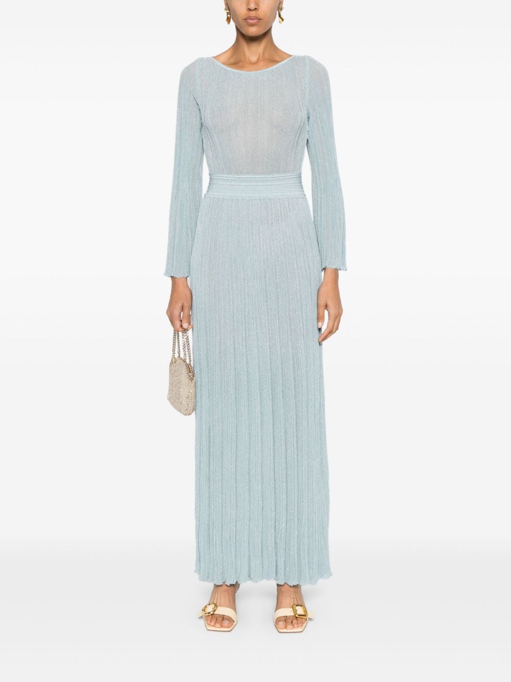 Shop Antonino Valenti Juniper Dress In Blue