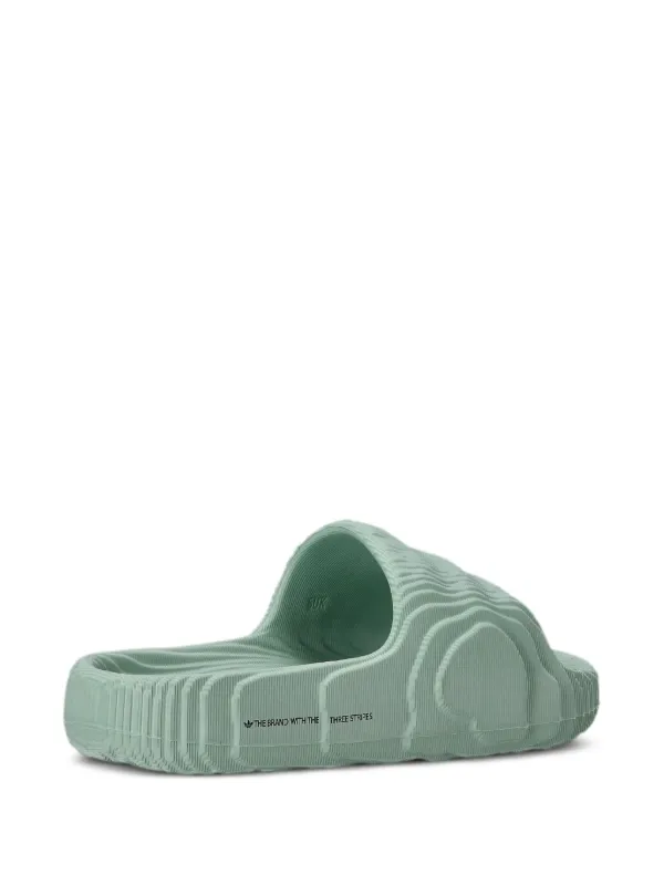 Adidas Adilette 22 Slides | Green | FARFETCH