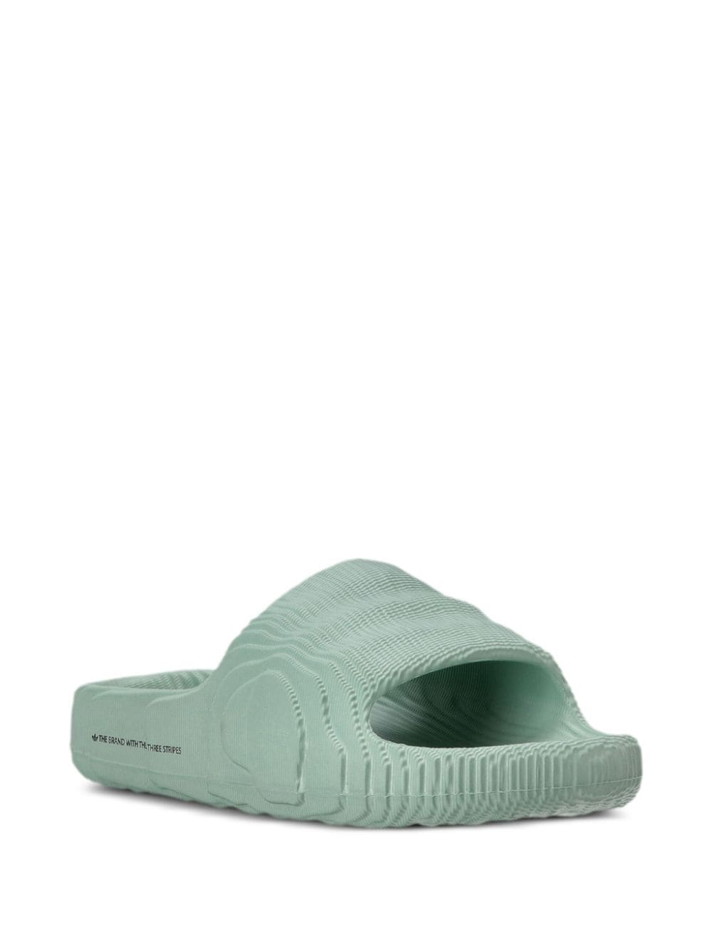 Shop Adidas Originals Adilette 22 Slides In Green