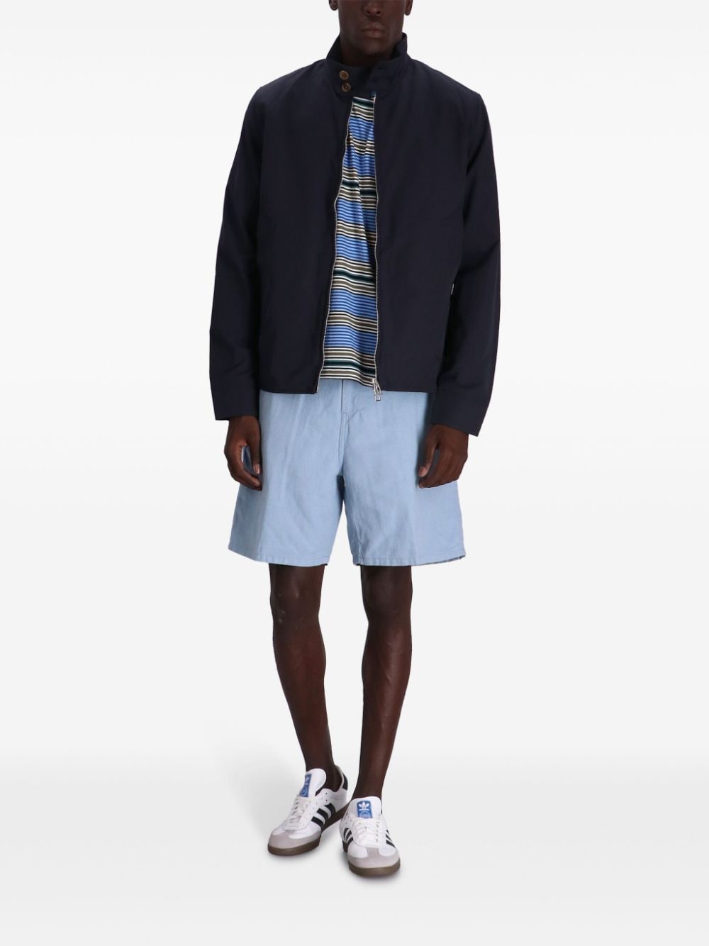 PS Paul Smith Harrington jack met opstaande kraag - Blauw