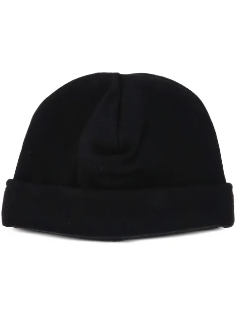 Moschino folded cotton beanie