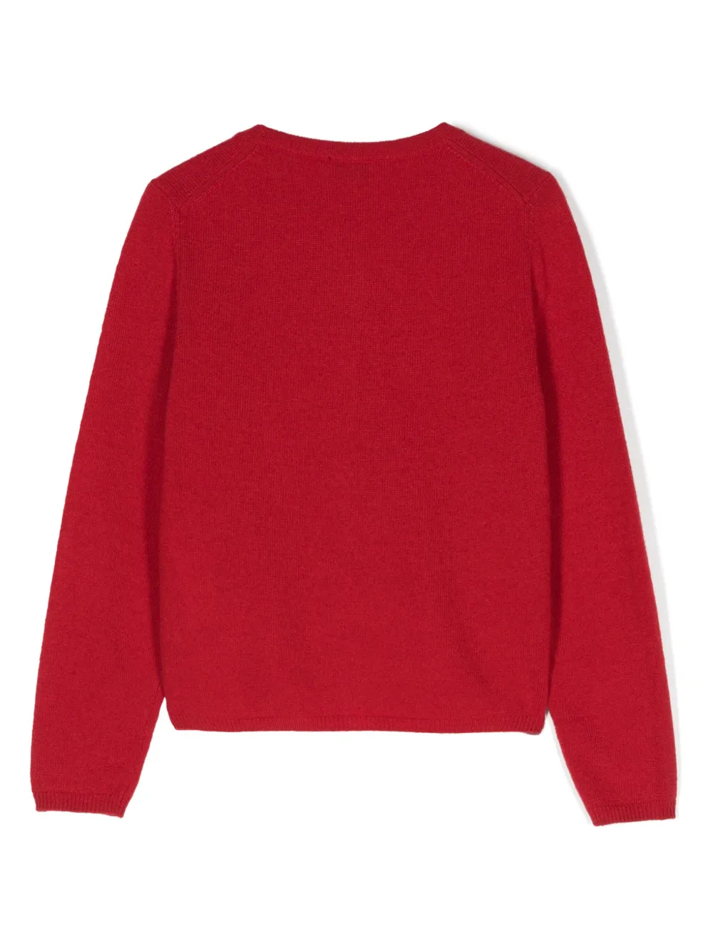Il Gufo Wollen vest - Rood