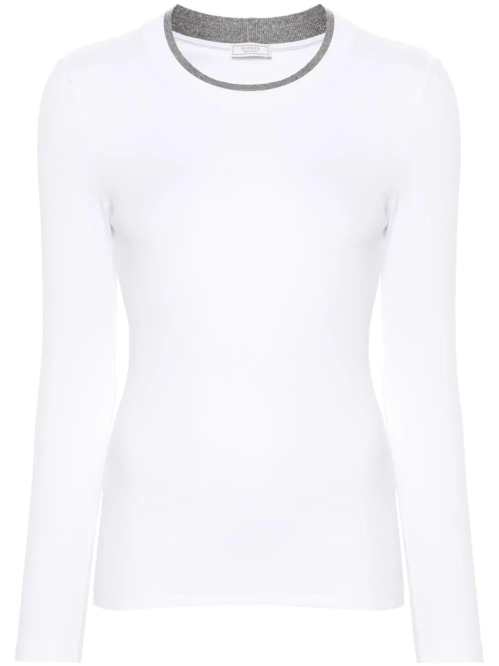 Peserico Jersey T-shirt Wit
