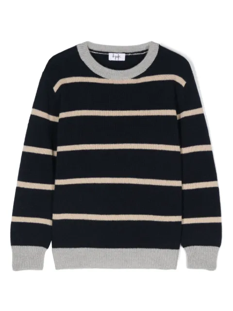 Il Gufo striped wool sweater