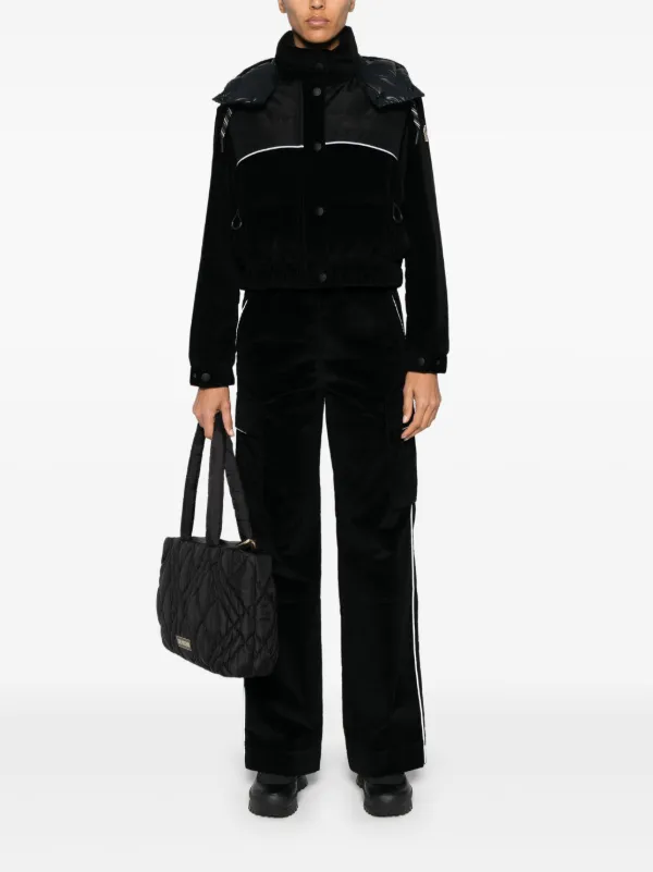 【関税&送料込】Moncler Grenoble Black Corduroy Pant Moncler Grenoble Corduroy Jogging Trousers | Black | FARFETCH