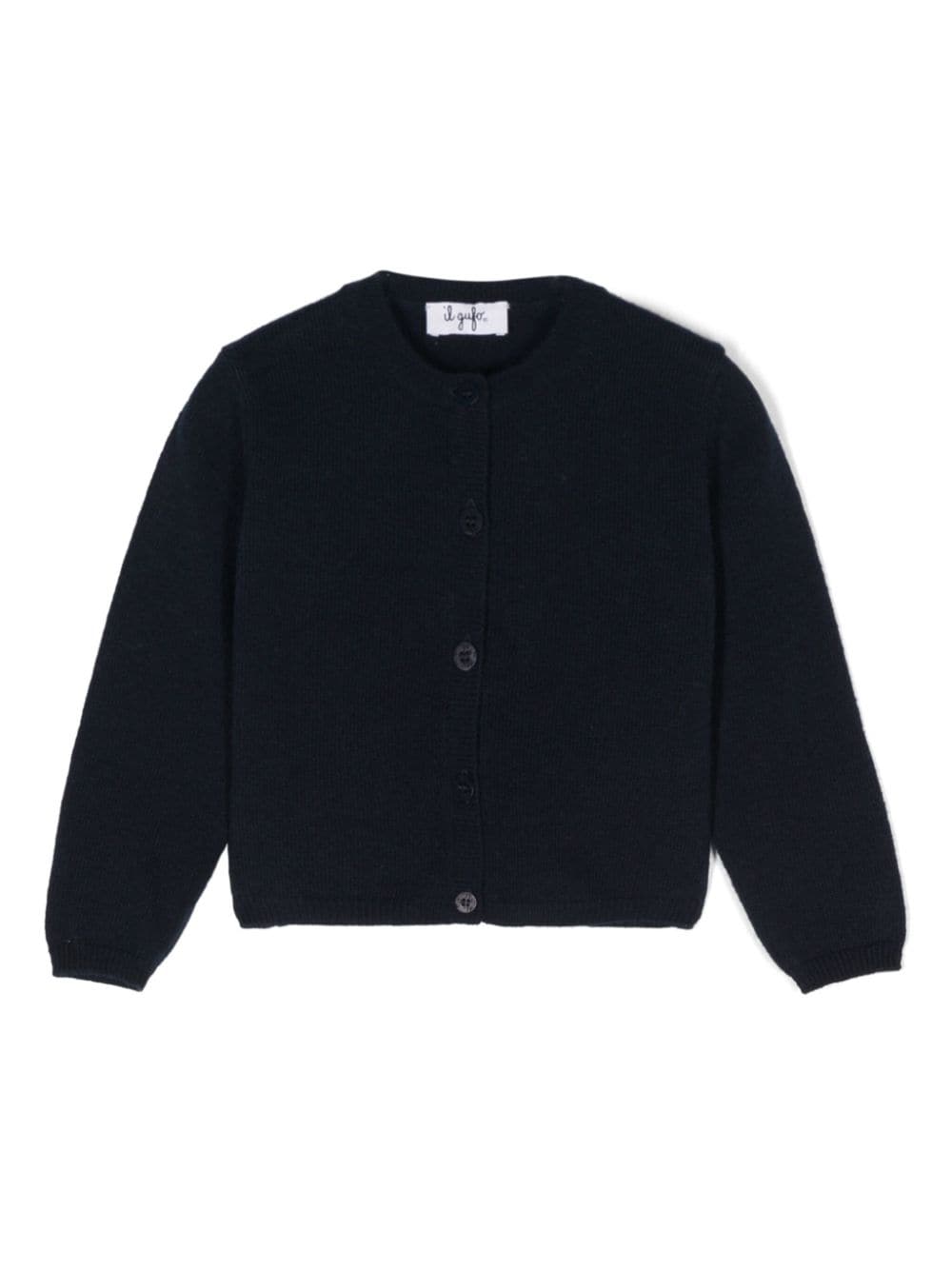 Il Gufo wool cardigan - Blu