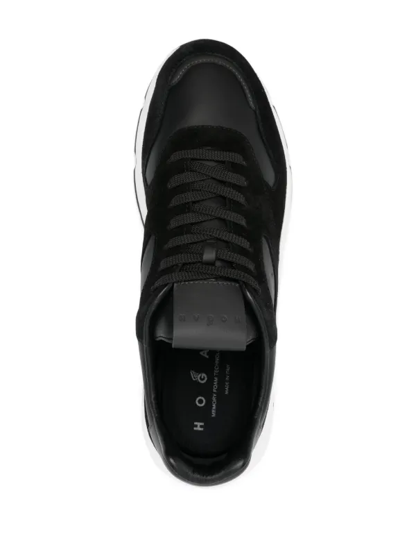 Hogan Panelled Sneakers | Black | FARFETCH