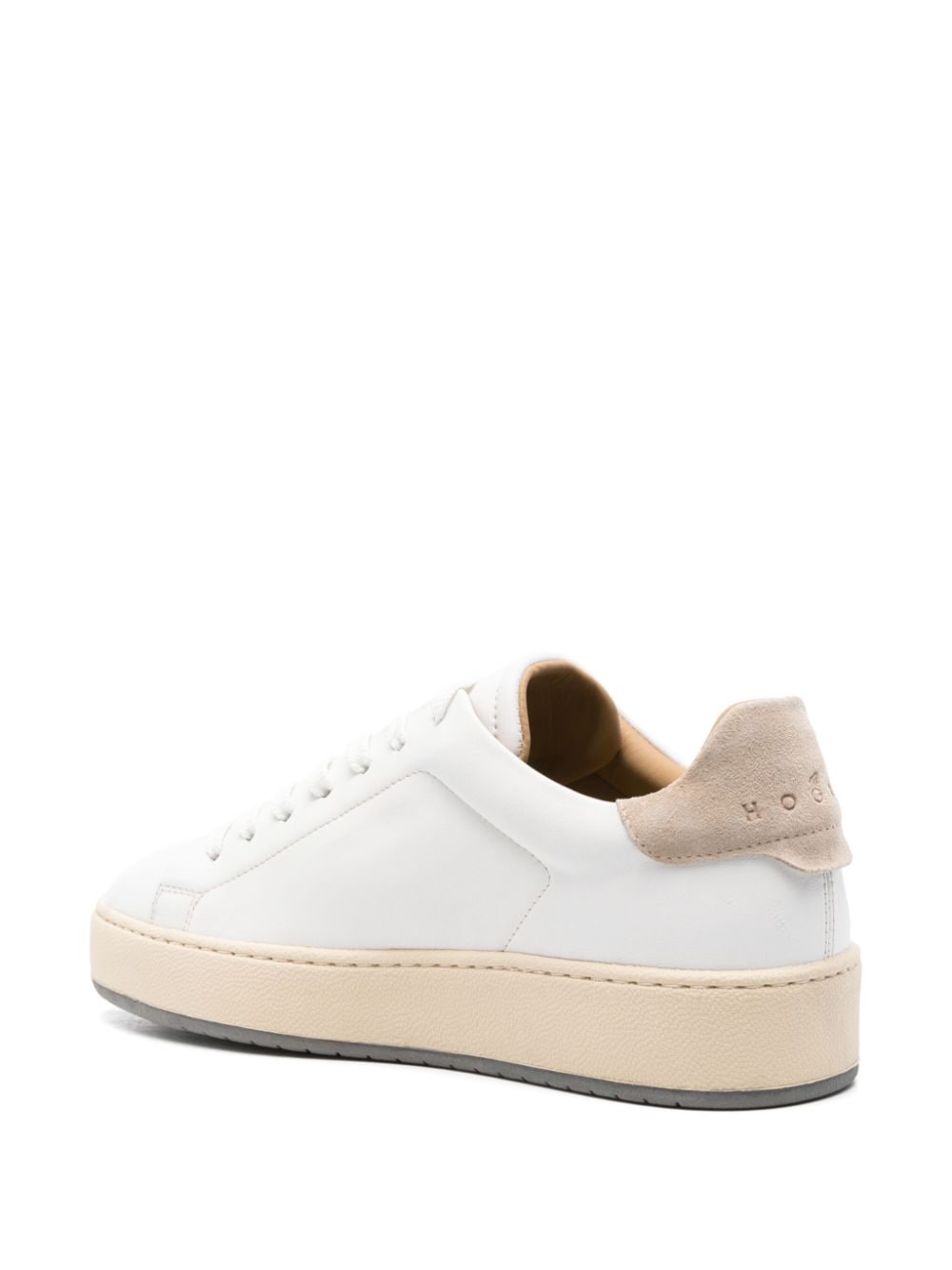 Shop Hogan H672 Sneakers In White