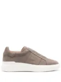 Hogan logo-print sneakers - Brown