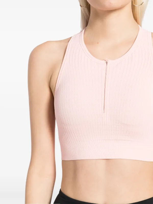 Nike x MMW zip up Sports Bra Pink FARFETCH CA