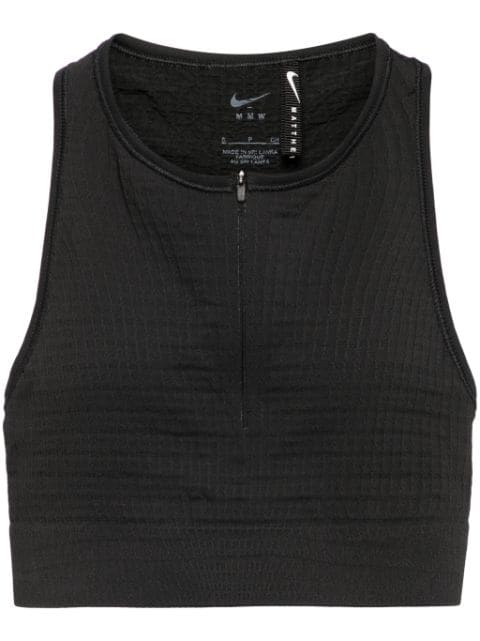 Nike x MMW zip-up sports bra