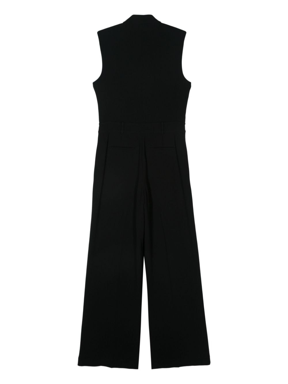 Shop Michael Michael Kors Sleeveless Jumpsuit In Black