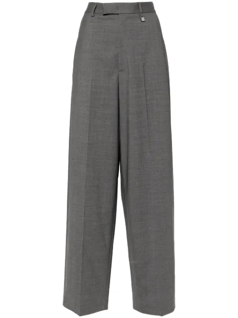 Giuseppe Di Morabito logo-plaque trousers