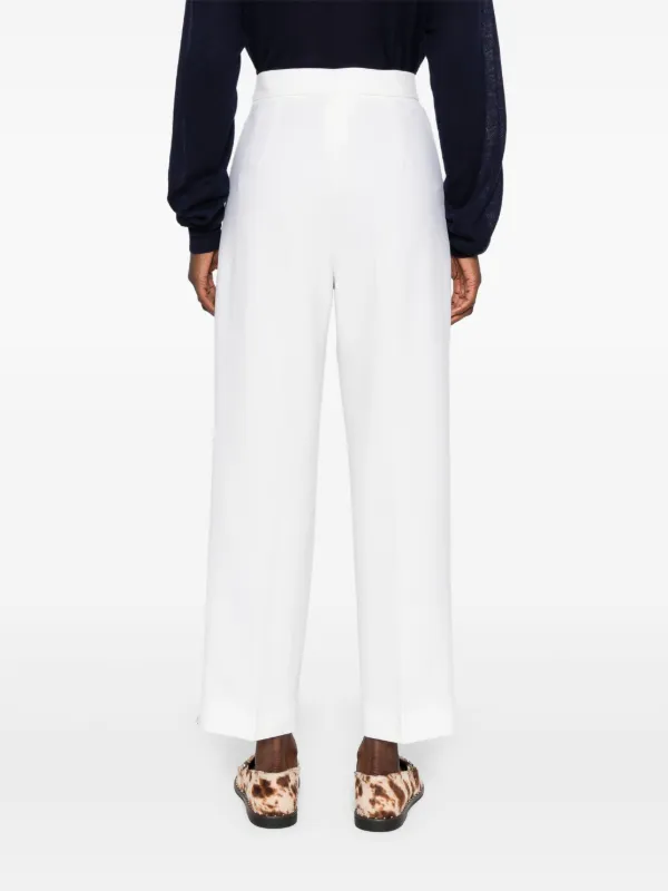 MAX MARA 【関税送料込＆SALE】Verbano ウールストレートパンツ Max Mara Verbano パンツ | ニュートラル | FARFETCH JP