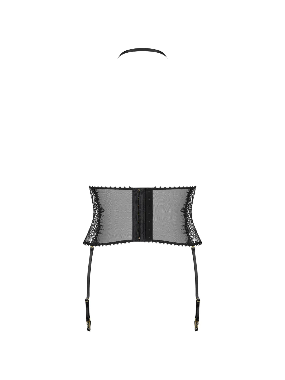 Maison Close Accroche Coeur jarretelgordel Zwart