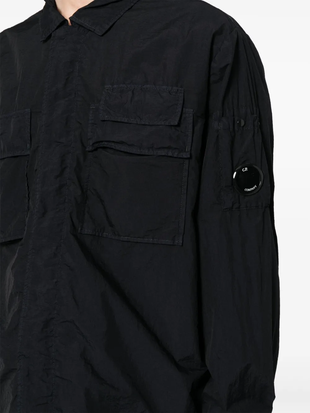 C.P. Company Taylon L shirtjack Zwart
