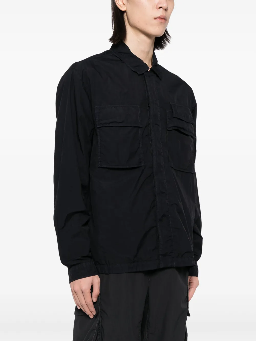 C.P. Company Taylon L shirtjack Zwart