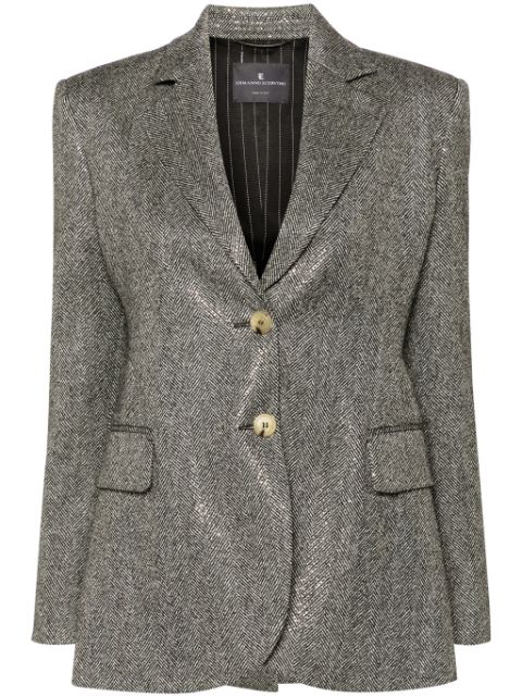 Ermanno Scervino blazer à ornements strassés