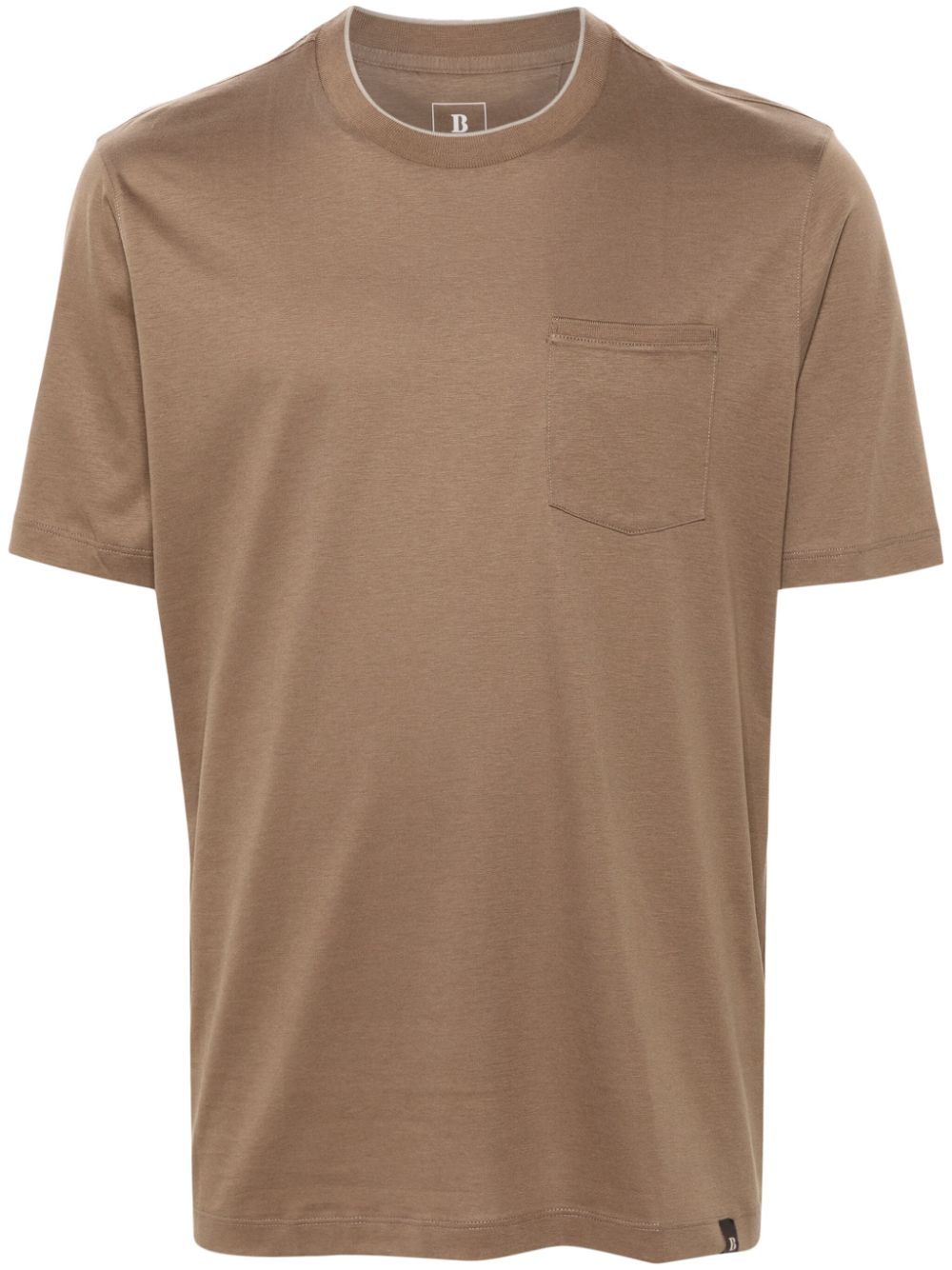 Boggi Milano jersey T-shirt - Brown