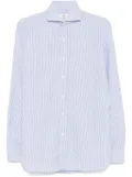 Borrelli checked shirt - Blue