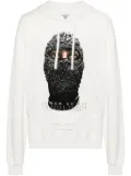 Ih Nom Uh Nit Future Mask hoodie - White