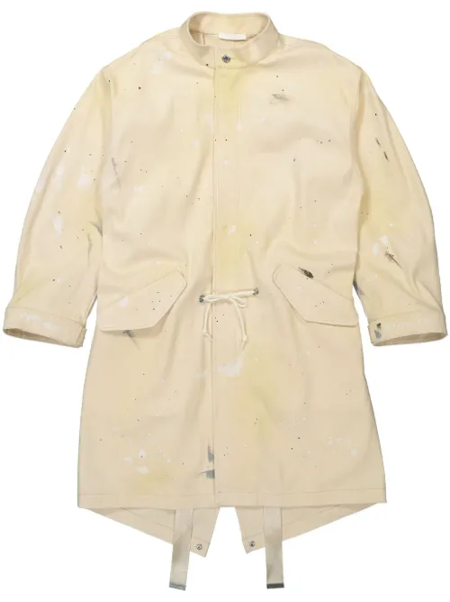 Parka à effet taches de peinture - Helmut Lang - Modalova