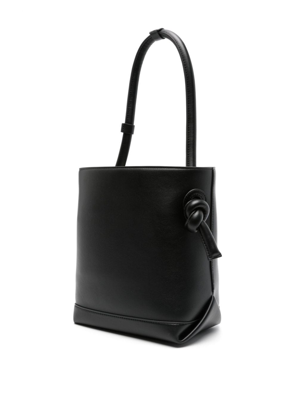 Shop Vasic Mini Patti Tote Bag In Black