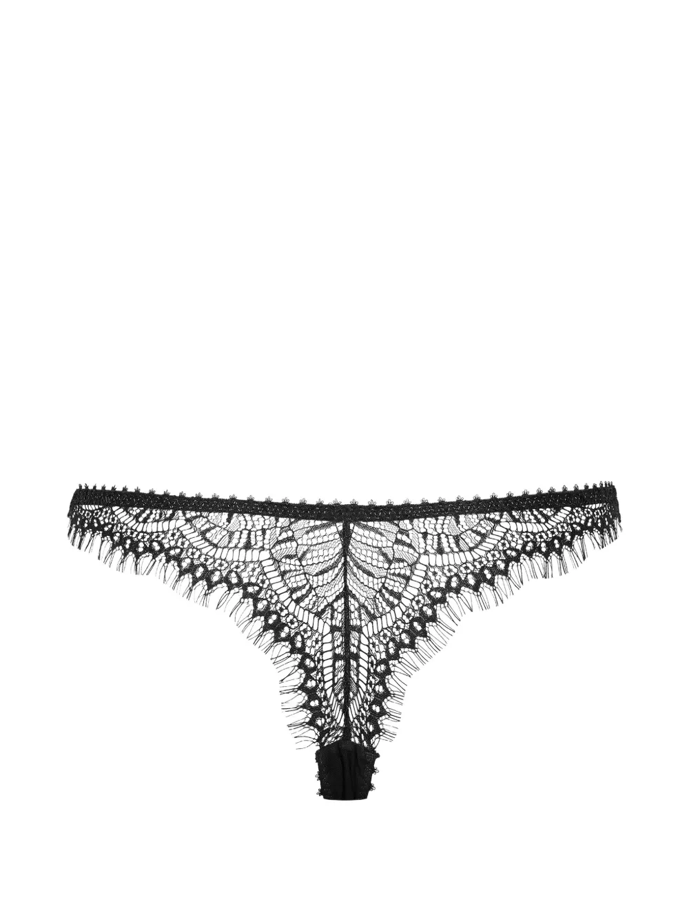 Maison Close Accroche Coeur string en harnas Zwart
