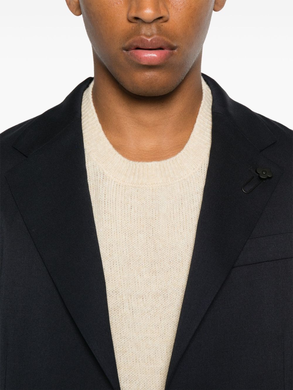 Shop Roberto Collina Crew-neck Sweater In Neutrals