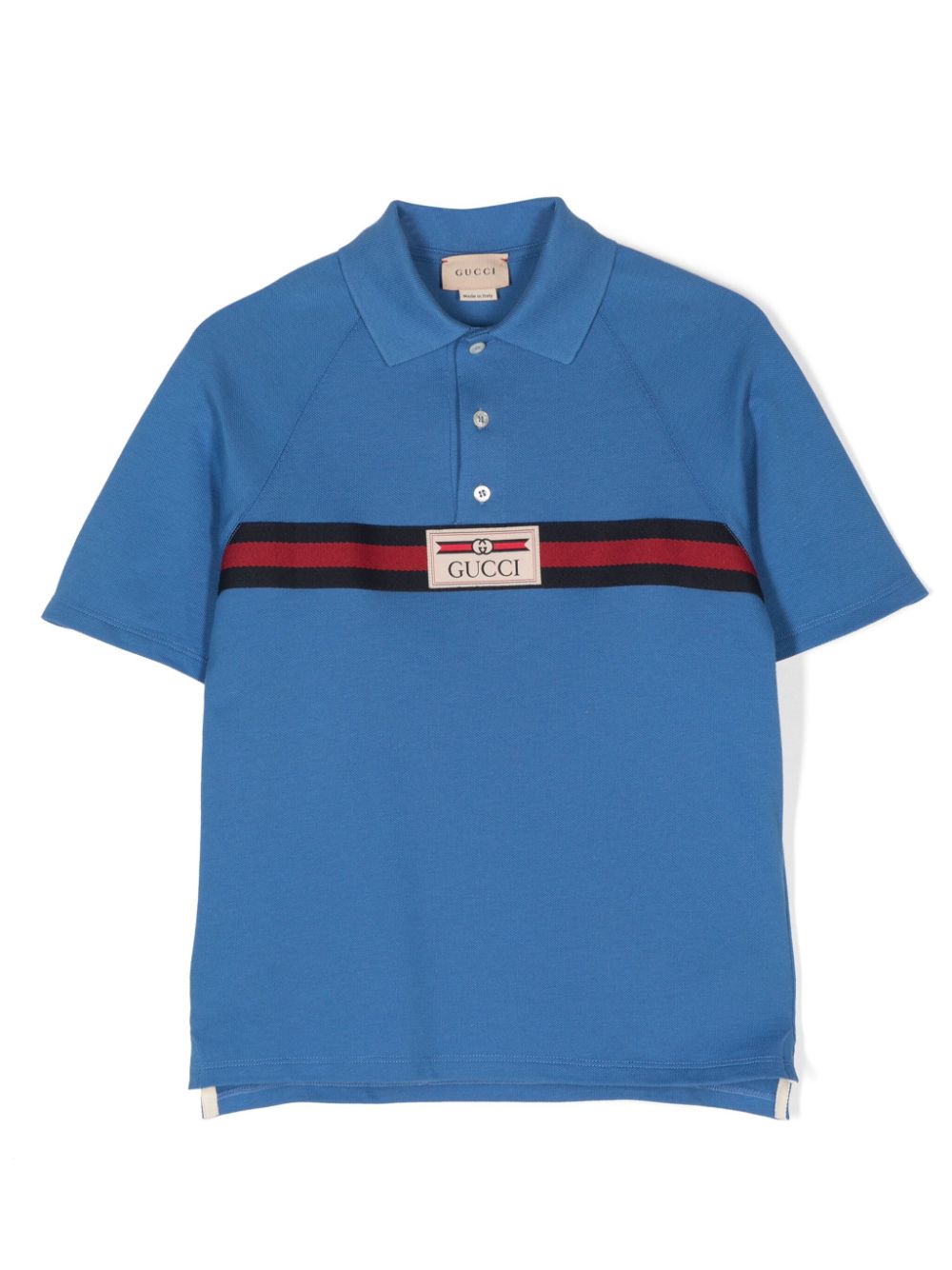 Gucci blue polo best sale