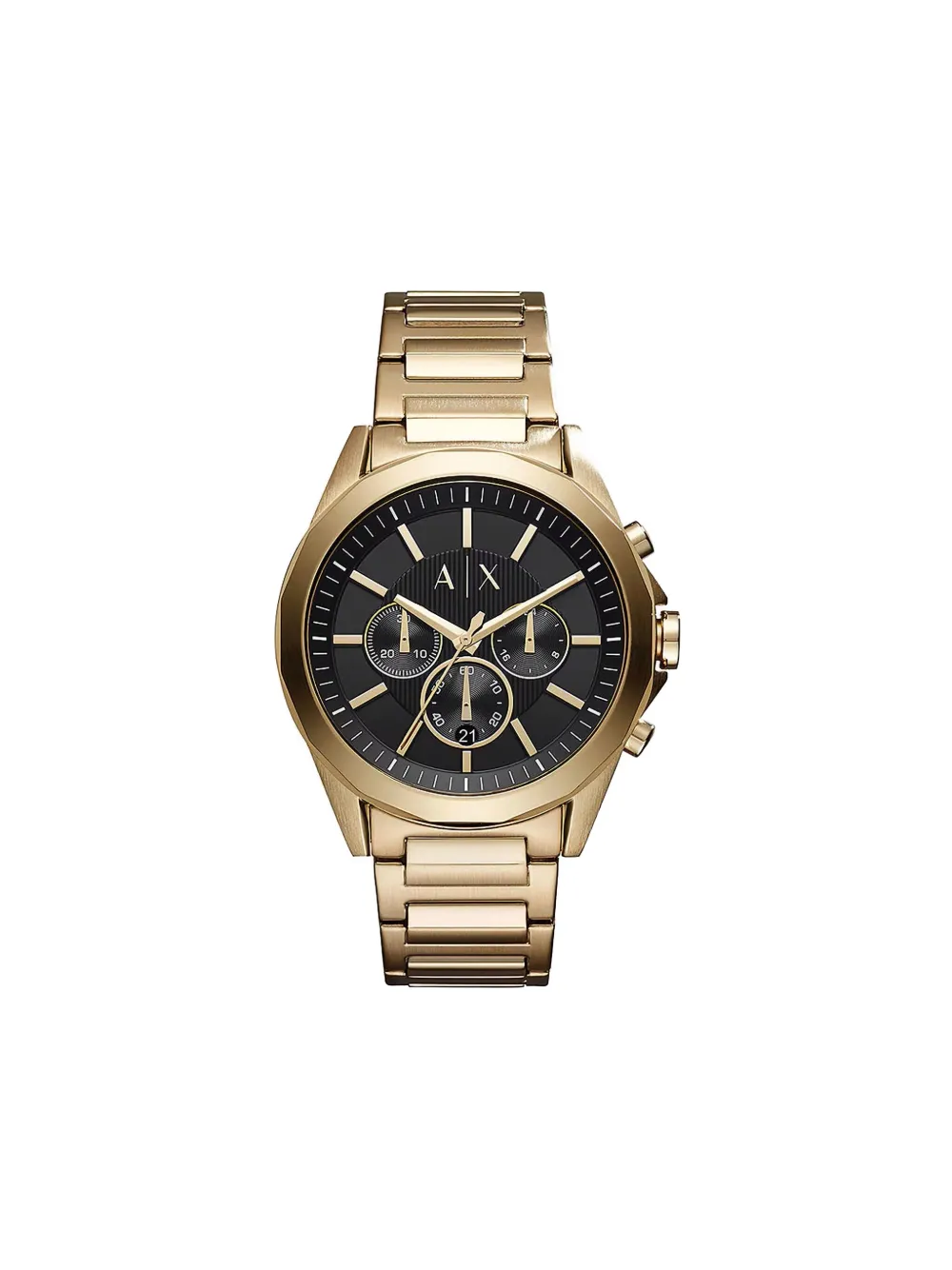 Armani Exchange round face 44mm | negro | Image 1