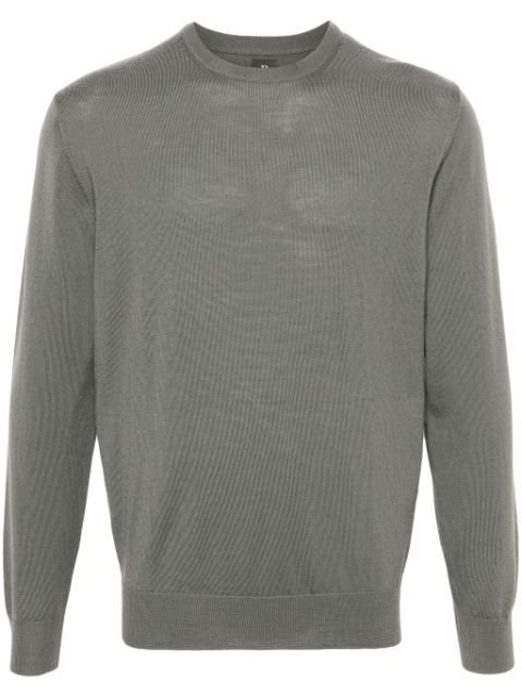 Boggi Milano merino wool sweater Men