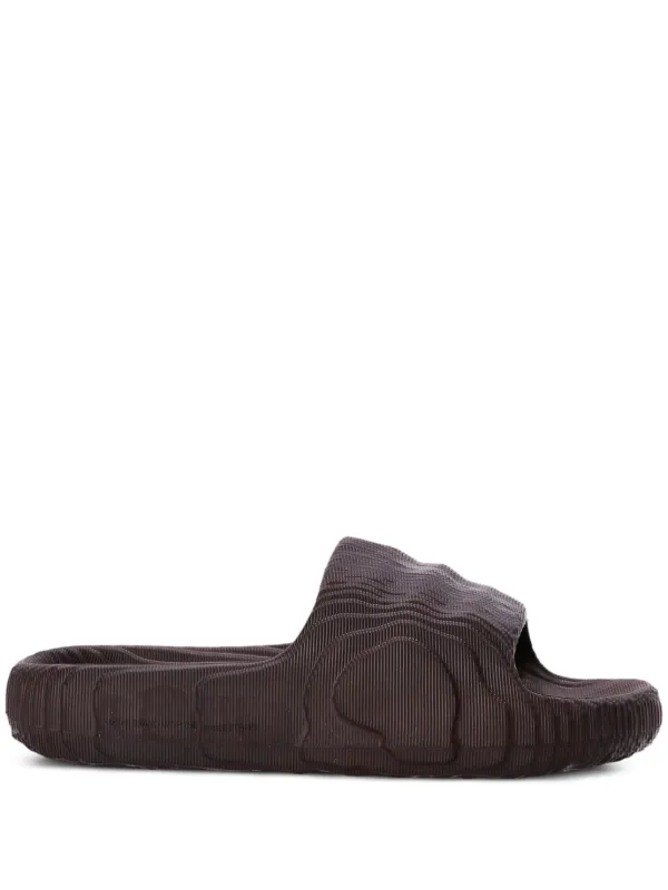 suede adidas slides