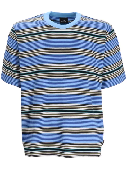 PS Paul Smith playera con rayas estampadas