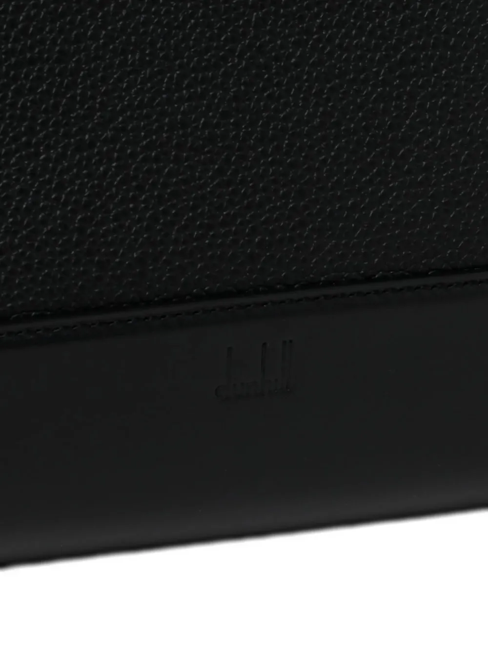 Dunhill 1893 clutch met harnas rits Zwart