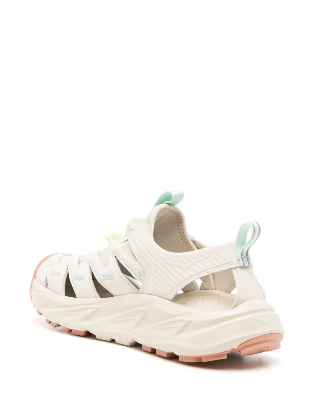 HOKA Hopara cut-out-detail sandals Neutrals