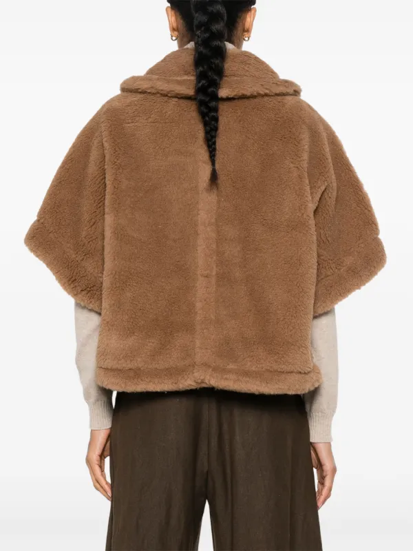 ◆MAX MARA 最新作◆Max Newterzo ジャケット/Brown◆ Max Mara Newterzo ケープ | ブラウン | FARFETCH JP