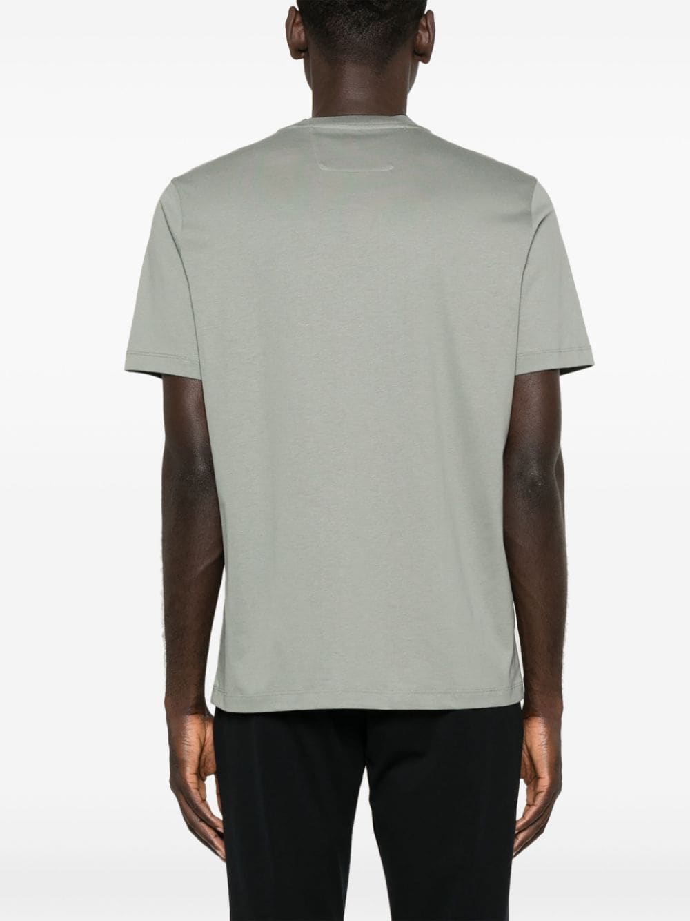 Shop Boggi Milano Jersey T-shirt In Green