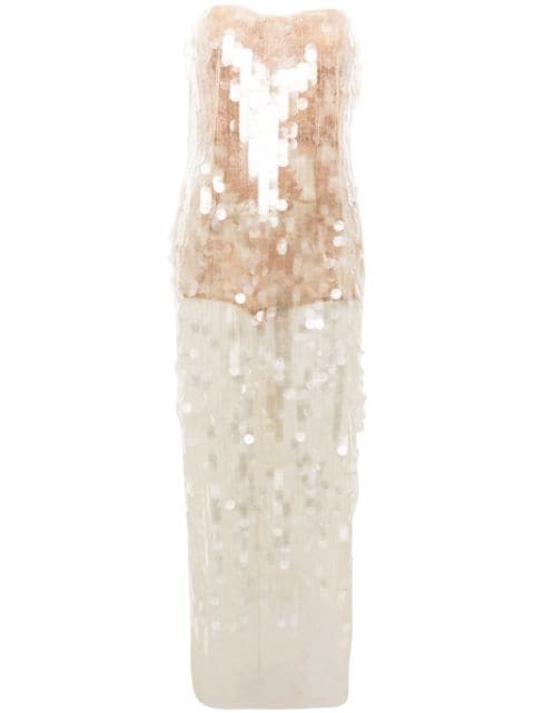 Ermanno Scervino sequin-embellished maxi dress