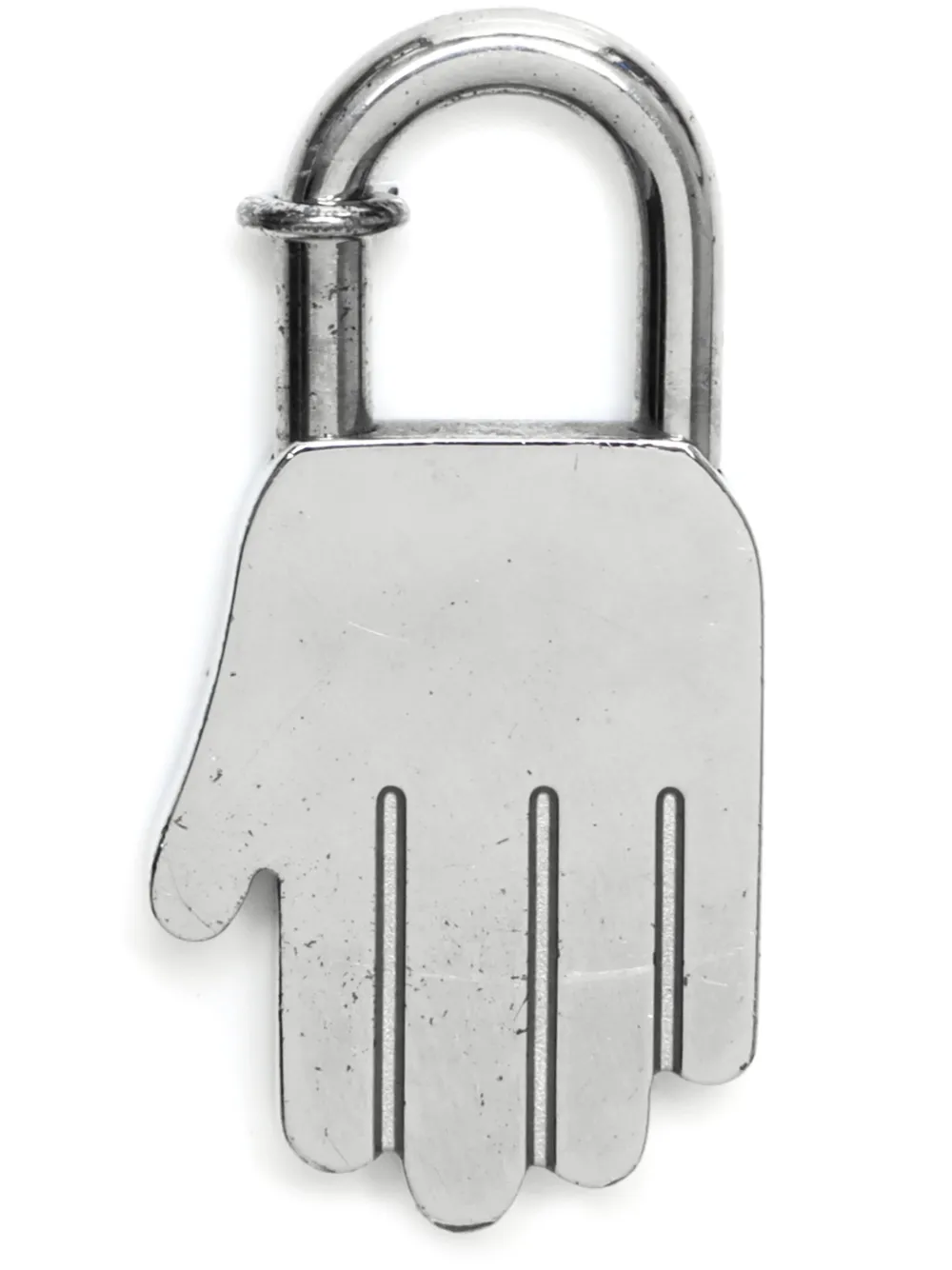 Hermes 2002 Cadena hand-motif padlock charm Women