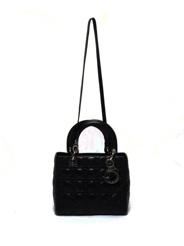 Lady dior nylon cannage bag hotsell