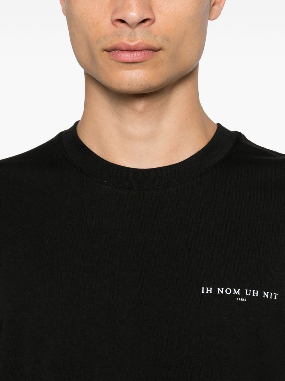 Shop Ih Nom Uh Nit "this Is Authentic" T-shirt In Black