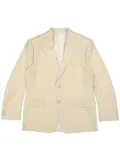 Helmut Lang single-breasted blazer - Neutrals