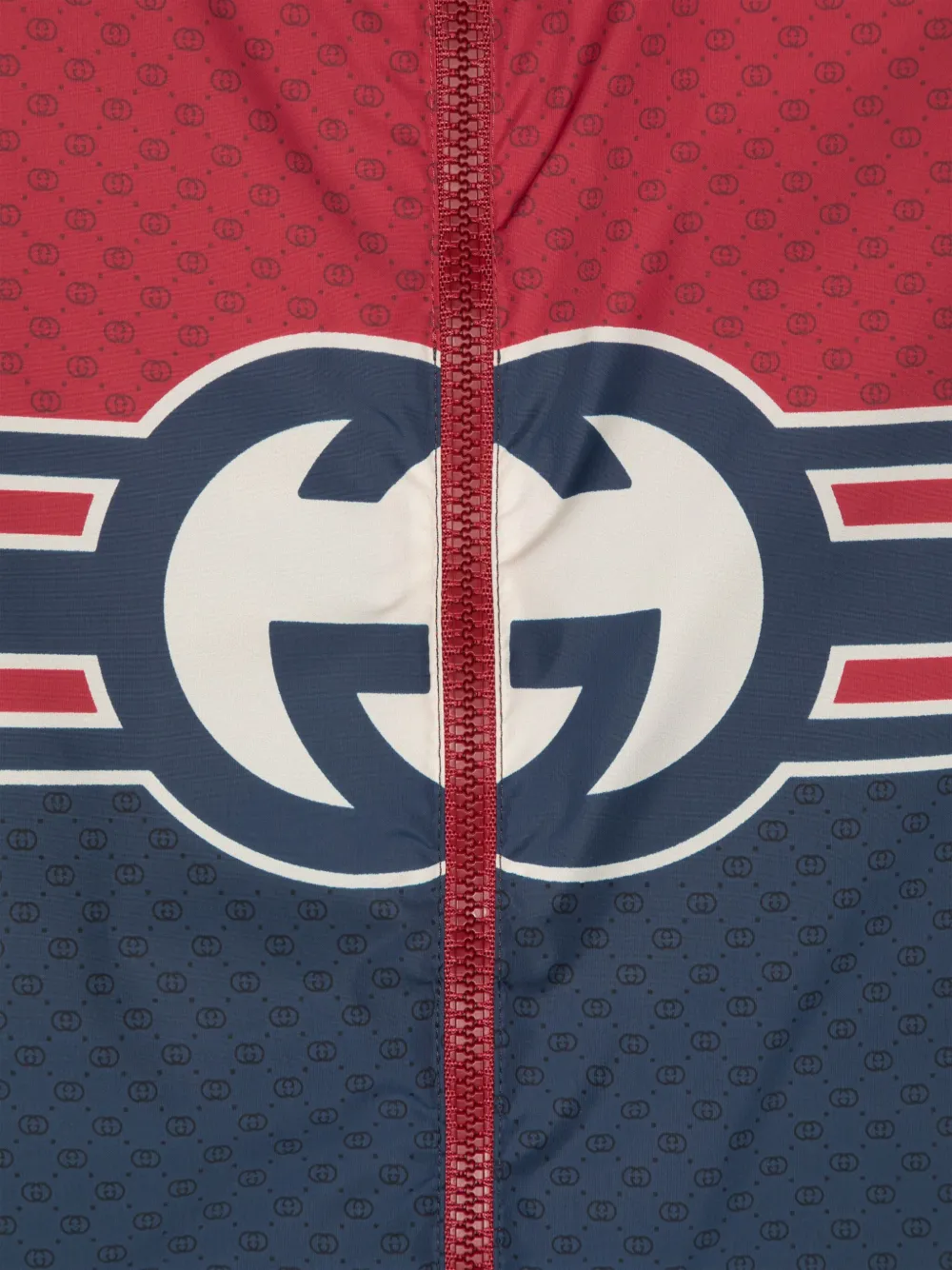Gucci Kids Jack met GG-logo en capuchon Rood