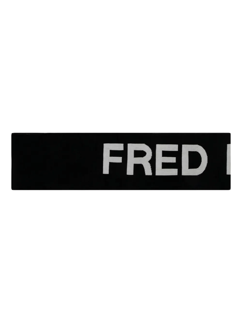 Fred Perry bufanda tejida | negro | Image 1